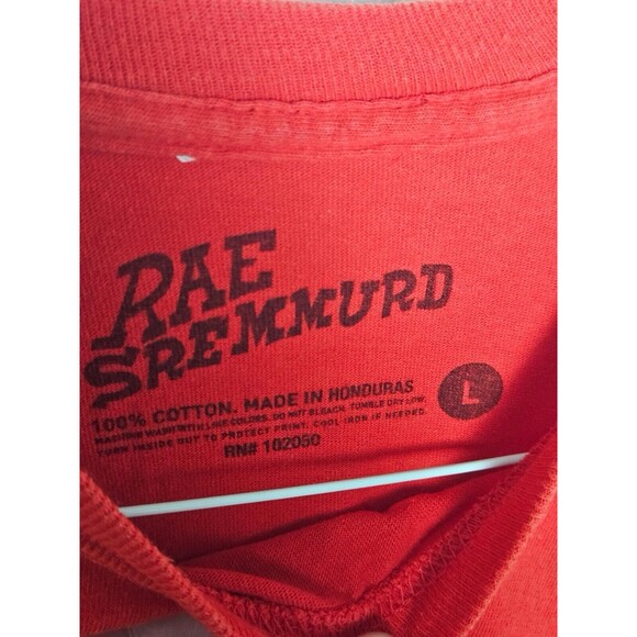 Rae Sremmurd Sremmlife Red L/S Shirt Sz L Tour Concert Hip Hop Rap - Picture 4 of 5